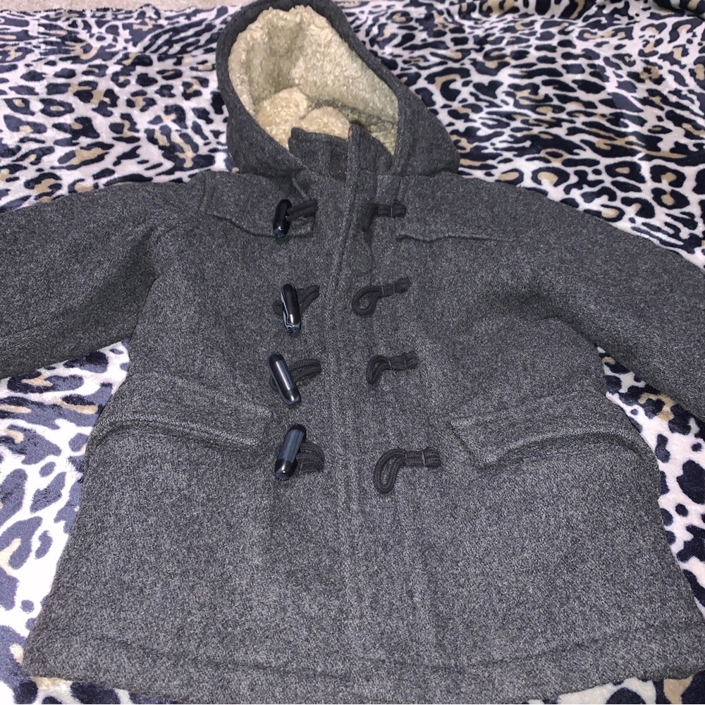 gap kids jacket toddler 2 years gray wool